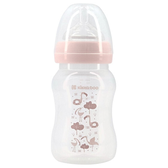 KIKKABOO Pp 240ml Flamingo Feeding Bottle