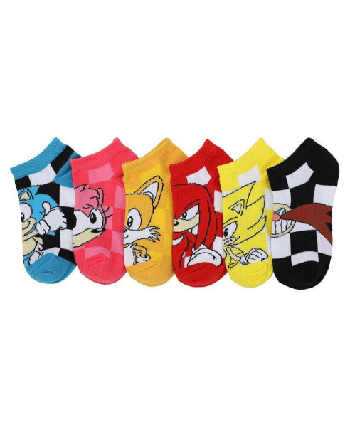 Boys Youth Ankle Socks 6-Pack - Speedy Style