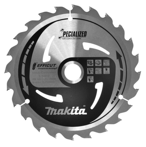 Makita E-12217 - Plastic - 16.5 cm - 2 cm - 9250 RPM - 1.5 mm - Makita