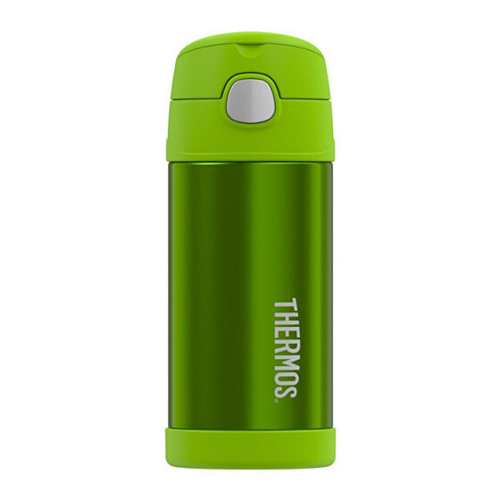 FUNtainer Baby thermos with straw - lime 355 ml