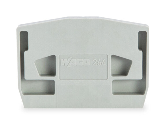 Провод Wago Абсchluss-u.Zwischenplatte gr 4 мм толщиной 264-37.