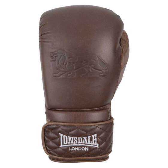 Боксерские перчатки Lonsdale Vintage Spar из натуральной кожи