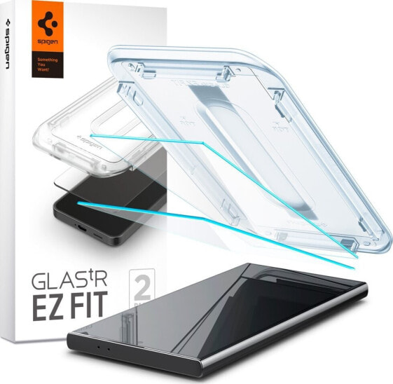 Spigen Spigen Glass tR EZ Fit HD Transparency 2 Pack - Samsung Galaxy S24 Ultra