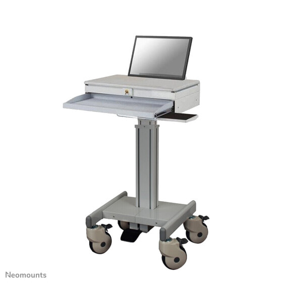 Neomounts by Newstar medical work station - Multimedia cart - Grey - Notebook - 5 kg - -25.4 mm (-1") - 43.2 cm (17")