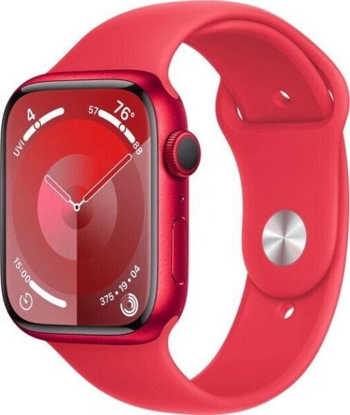 Smartwatch Apple Watch 9 45mm GPS Red Alu Sport S/M Czerwony (MRXJ3QP/A)