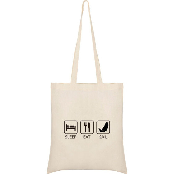 Сумка KRUSKIS Sleep Eat And Sail Tote Bag