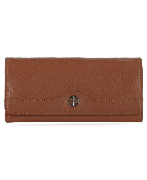 Кошелек Giani Bernini Pebble Leather Receipt