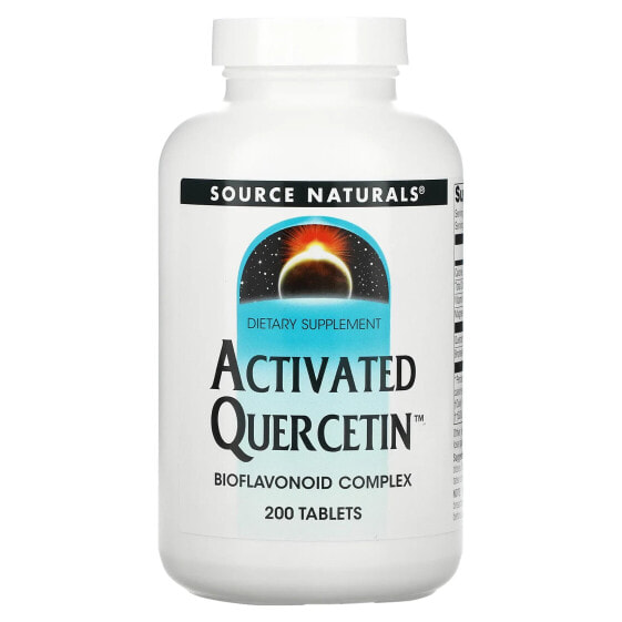 Антиоксидант Source Naturals Activated Quercetin, 200 таблеток