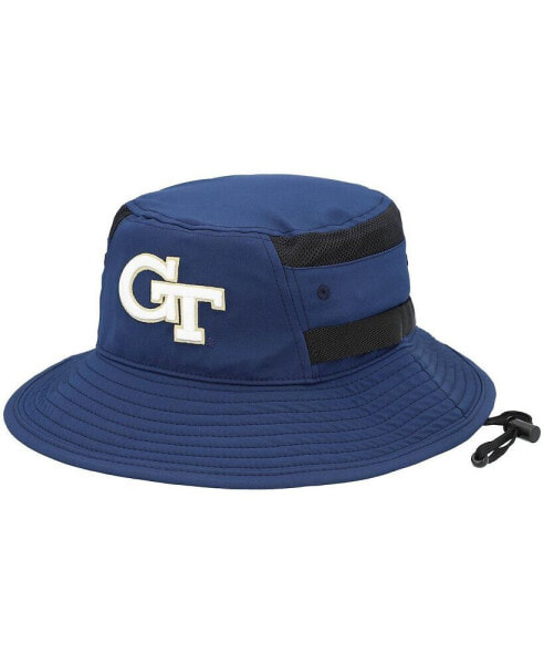 Men's Navy Georgia Tech Yellow Jackets 2021 Sideline Aeroready Bucket Hat