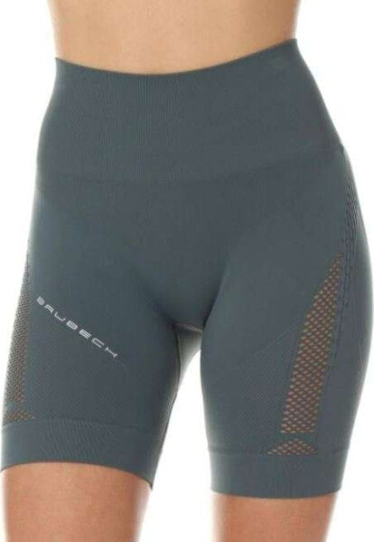 Brubeck LB10440 Legginsy damskie GYM z krótką nogawką zielony XL