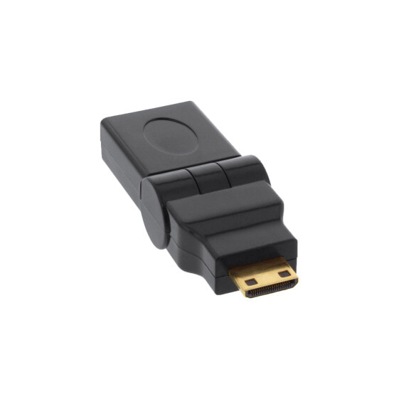 InLine HDMI Adapter HDMI A female / HDMI C male swing type gold plated