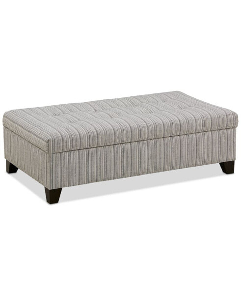 Kendrah 53" Fabric Storage Ottoman, Created for Macy's