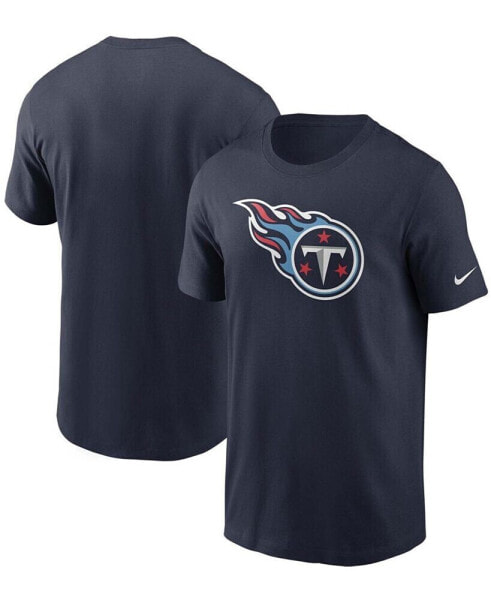 Футболка мужская Nike с логотипом Tennessee Titans, темно-синяя