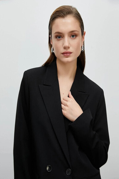 Kadın Siyah Ceket