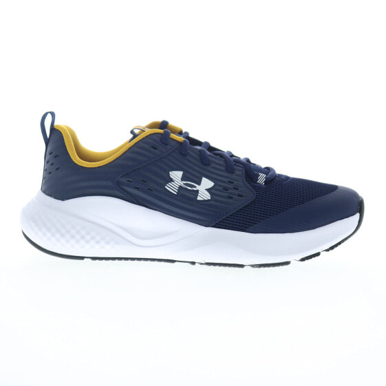 Under Armour Charged Commit TR 4 Mens Blue Athletic Cross Training Shoes