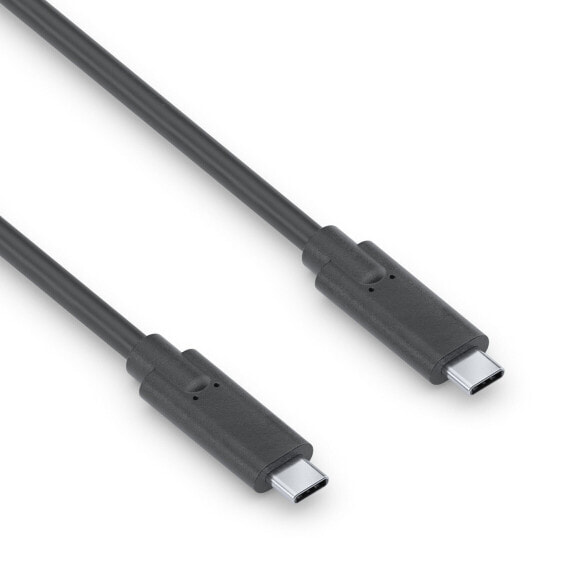 PureLink IS2501-010 - 1 m - USB C - USB C - USB 3.2 Gen 1 (3.1 Gen 1) - Black