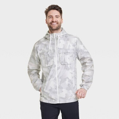 Men's Camo Print Packable Jacket - All in Motion