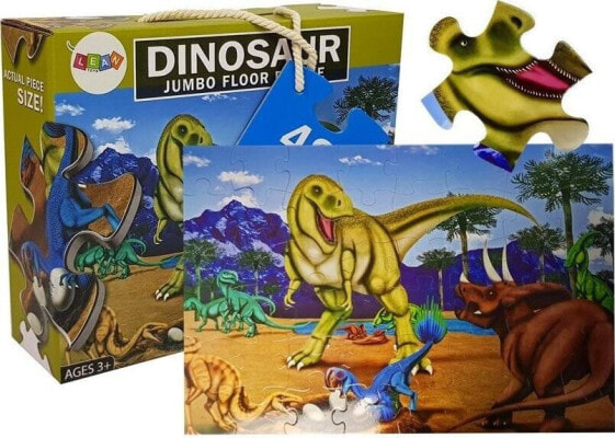 KIK Puzzle Układanka Dinozaury 48 Elementów