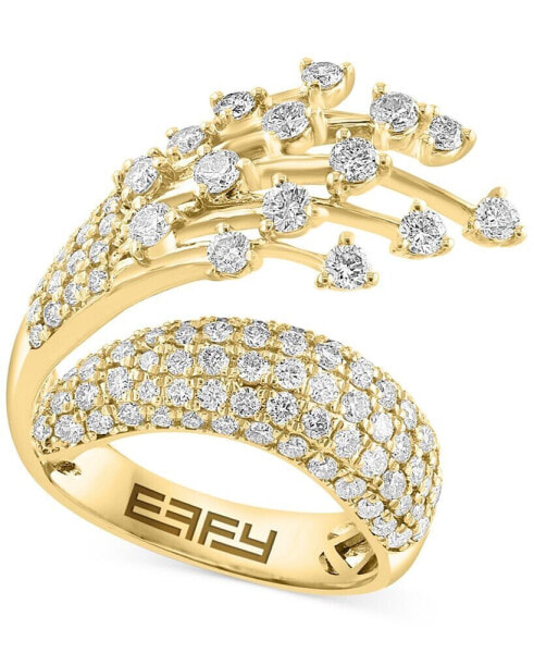 EFFY® Diamond Wrap Ring (1-5/8 ct. t.w.) in 14k Gold