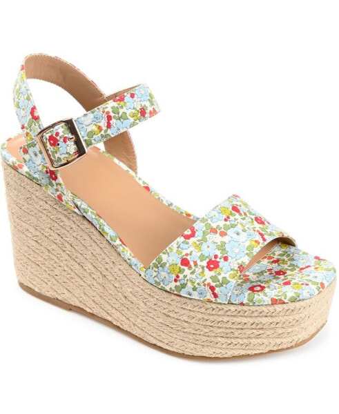 Women's Pearrl Platform Espadrille Wedge Sandals