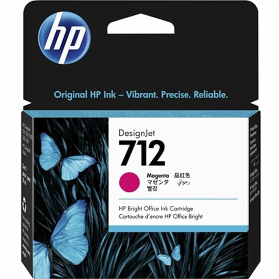 Картридж с оригинальными чернилами HP HP 712 Розовый