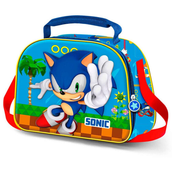 KARACTERMANIA 3D Faster Sonic Lunch Bag