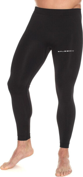 Brubeck Legginsy męskie Running Force czarny r. XXL (LE11460A)