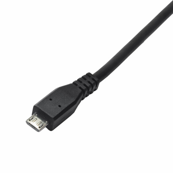 Akyga AK-USB-21 - 1 m - USB A - Micro-USB B - USB 2.0 - Black