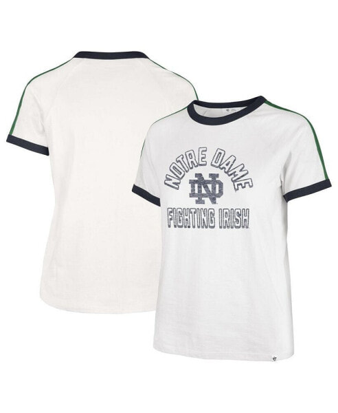 Women's White Notre Dame Fighting Irish Sweet Heat Peyton T-shirt