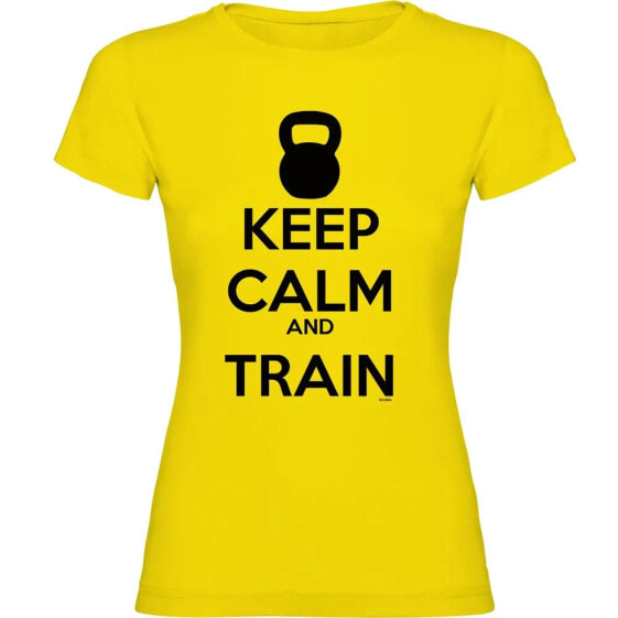 KRUSKIS Keep Calm And Train short sleeve T-shirt