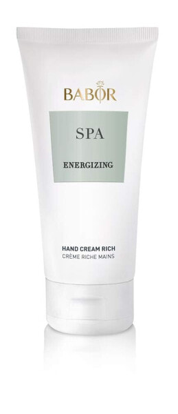 BABOR SPA Energizing Hand Cream Rich, Rich Hand Cream for Stressed, Dry Hands, Moisturising, 100 ml