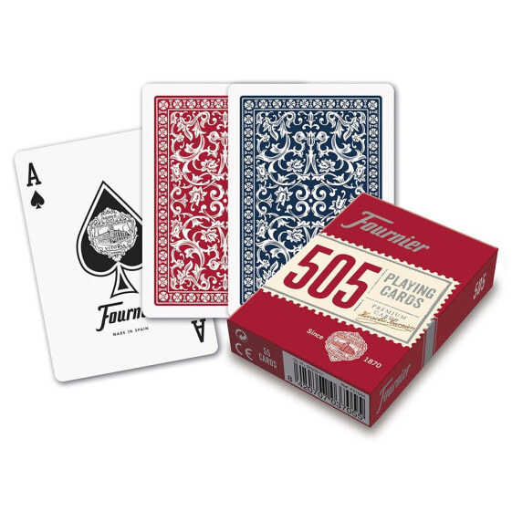 Настольная игра для компании Fournier Колода карт Poker And Magic Nº 505 2 стандартных индекса