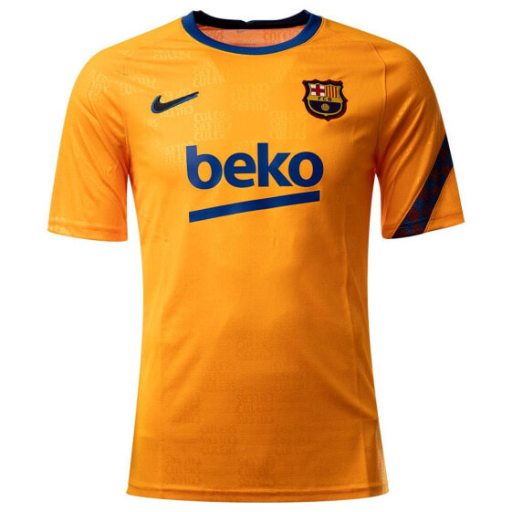 Футбольная футболка Nike FC Barcelona Dri Fit Pre Match 22/23 с коротким рукавом