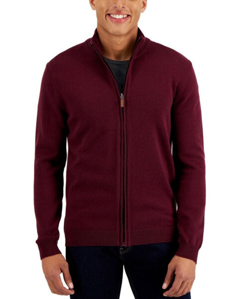 Men's Full-Zip Sweater, Created for Macy's