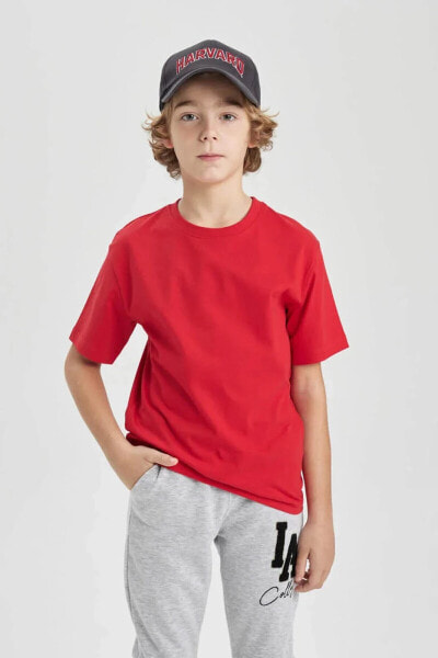 Erkek Çocuk T-shirt Kırmızı K1687a6/rd282