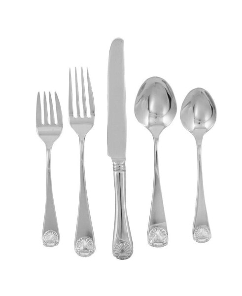 Coquille Flatware 20 Piece Set, Service for 4