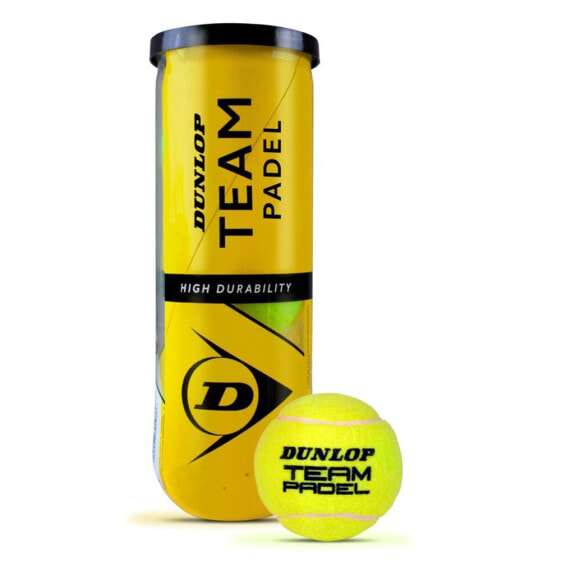 Мячи для паделя Dunlop Team Padel.