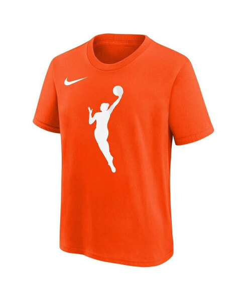 Youth Orange WNBA Logo T-Shirt