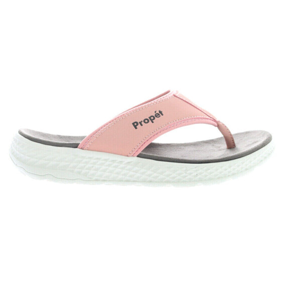 Propet Travelactiv Ft Flip Flops Womens Pink Casual Sandals WST001PPIN