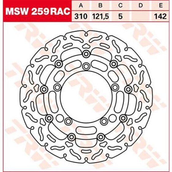 TRW Rac-Design Suzuki Dl 1000 Abs V-Strom 20 Brake Disc