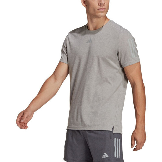 ADIDAS Own The Run Heather short sleeve T-shirt