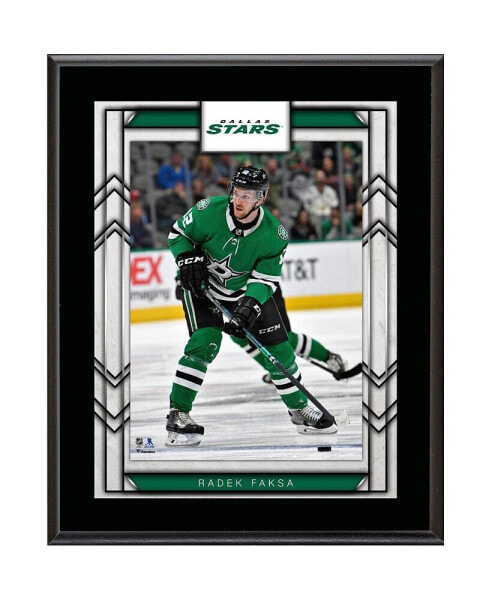 Radek Faksa Dallas Stars 10.5" x 13" Sublimated Player Plaque