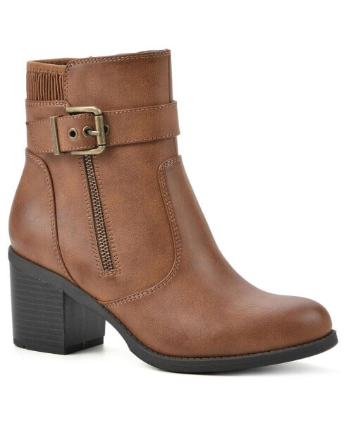 Women's Dessert Zipper Booties