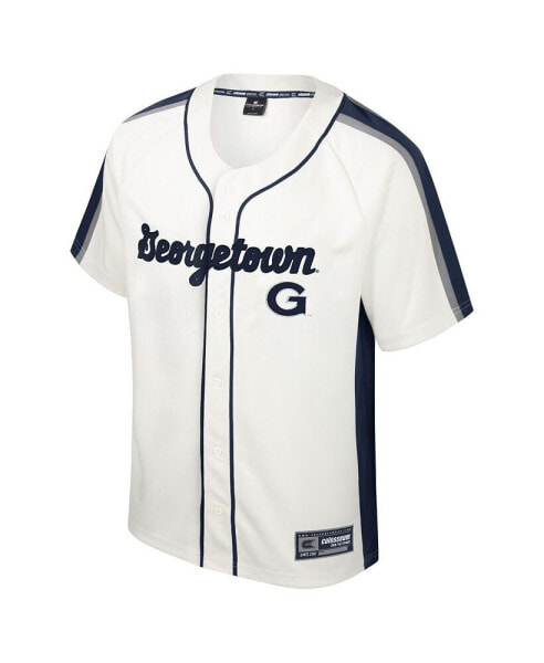 Men's Georgetown Hoyas Ruth Button-Up Baseball Jersey