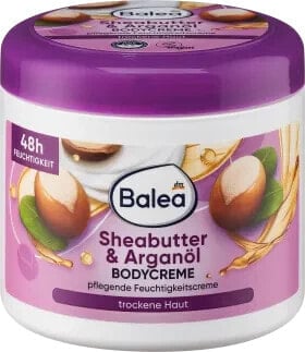 Bodycreme Sheabutter & Arganöl, 500 ml