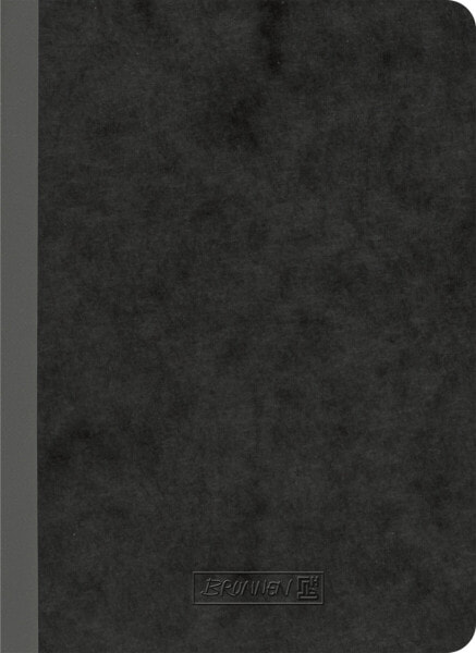 Brunnen 104367290 - Monochromatic - Black - A6 - 96 sheets - 90 g/m² - Squared paper