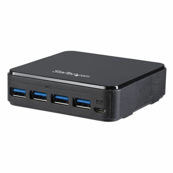 USB-разветвитель Startech HBS304A24A Чёрный 5 Gbit/s