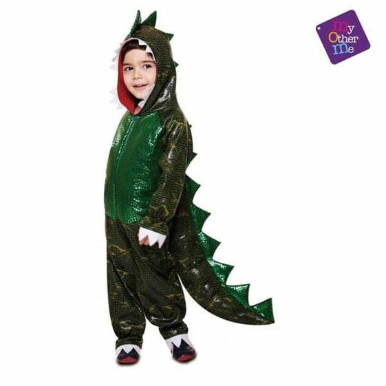 Costume for Children My Other Me T-Rex Green