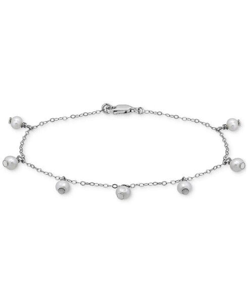 Cultured Freshwater Pearl (5mm) Dangle Link Bracelet, Created for Macy's