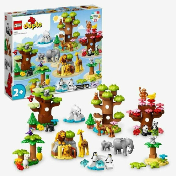 Playset Lego 10975 DUPLO Wild Animals of the World (142 Pieces)